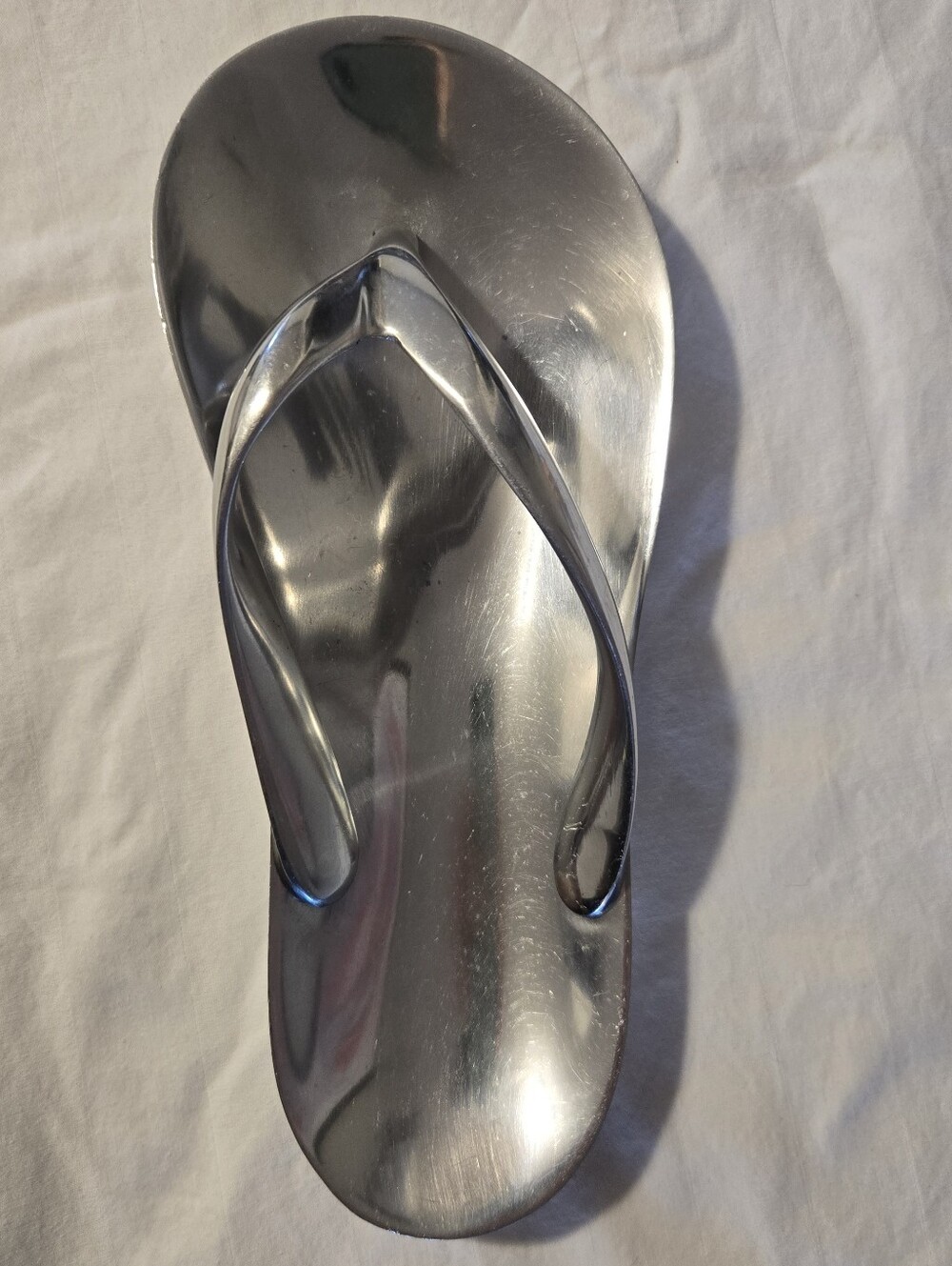 Flip Flop Metal Trinket Dish